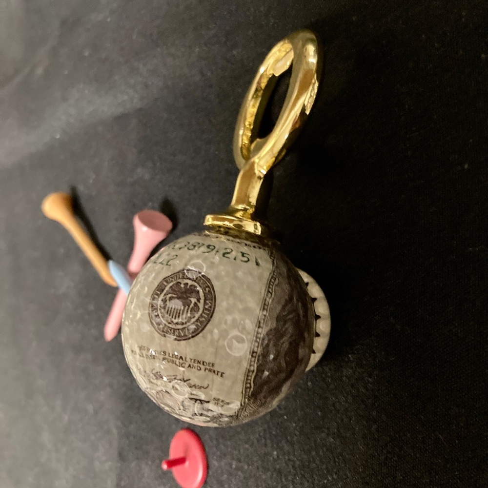 All about the Benjamin’s! 💵 Federal Reserve banknote golf ball bottle opener! - Picture 6 of 10